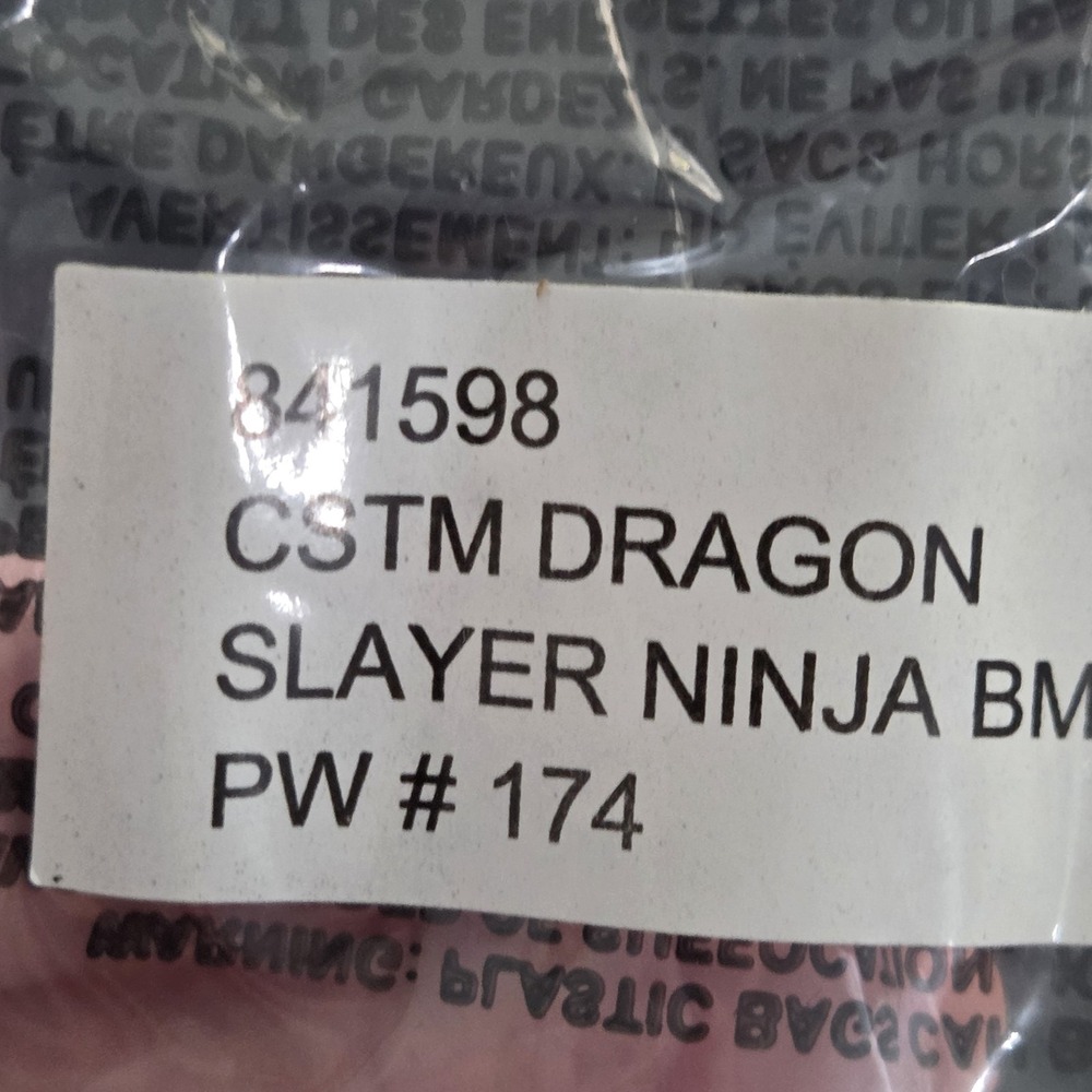 Amscan Dragon Slayer Ninja Costume Boys Size 8-10 Halloween Sword 841598 - Picture 15 of 16